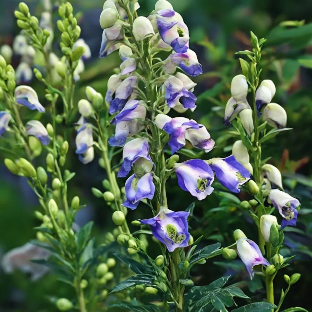 Aconitum cammarum 'Eleanor'