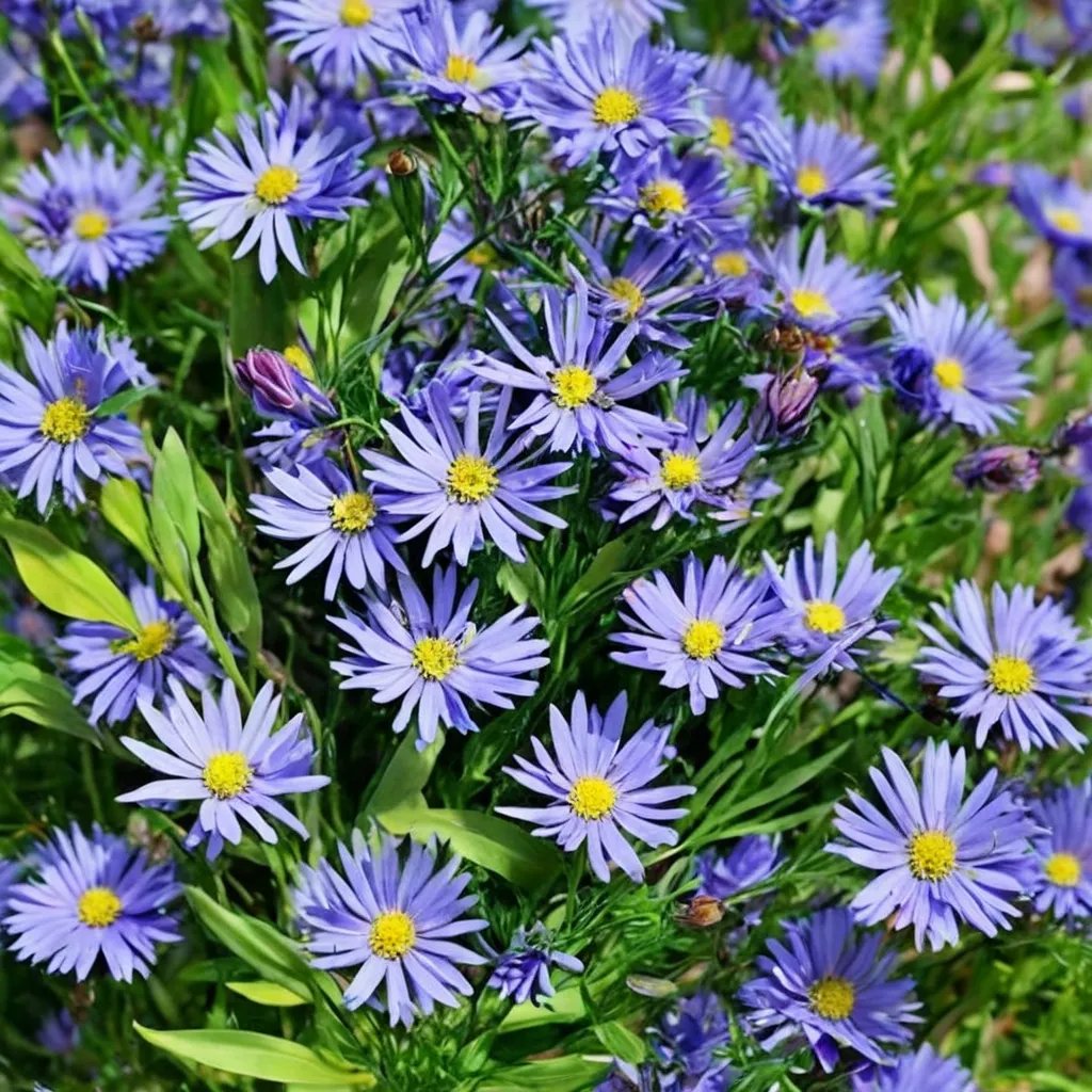 Symphyotrichum dumosum 'Sapphire'