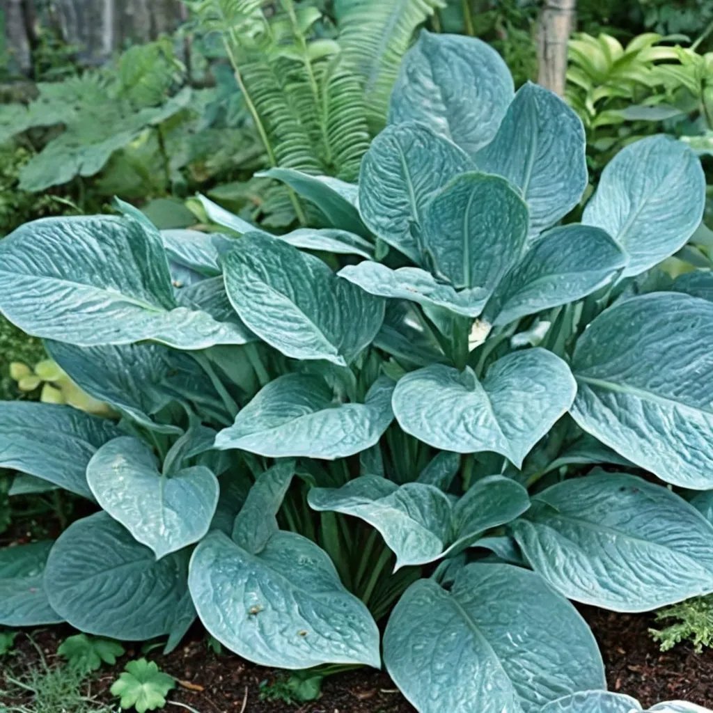 Hosta x hybrida 'Blue Umbrellas'