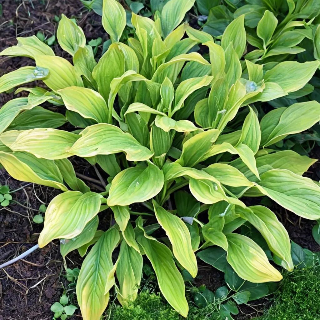 Hosta x hybrida 'See No Evil'