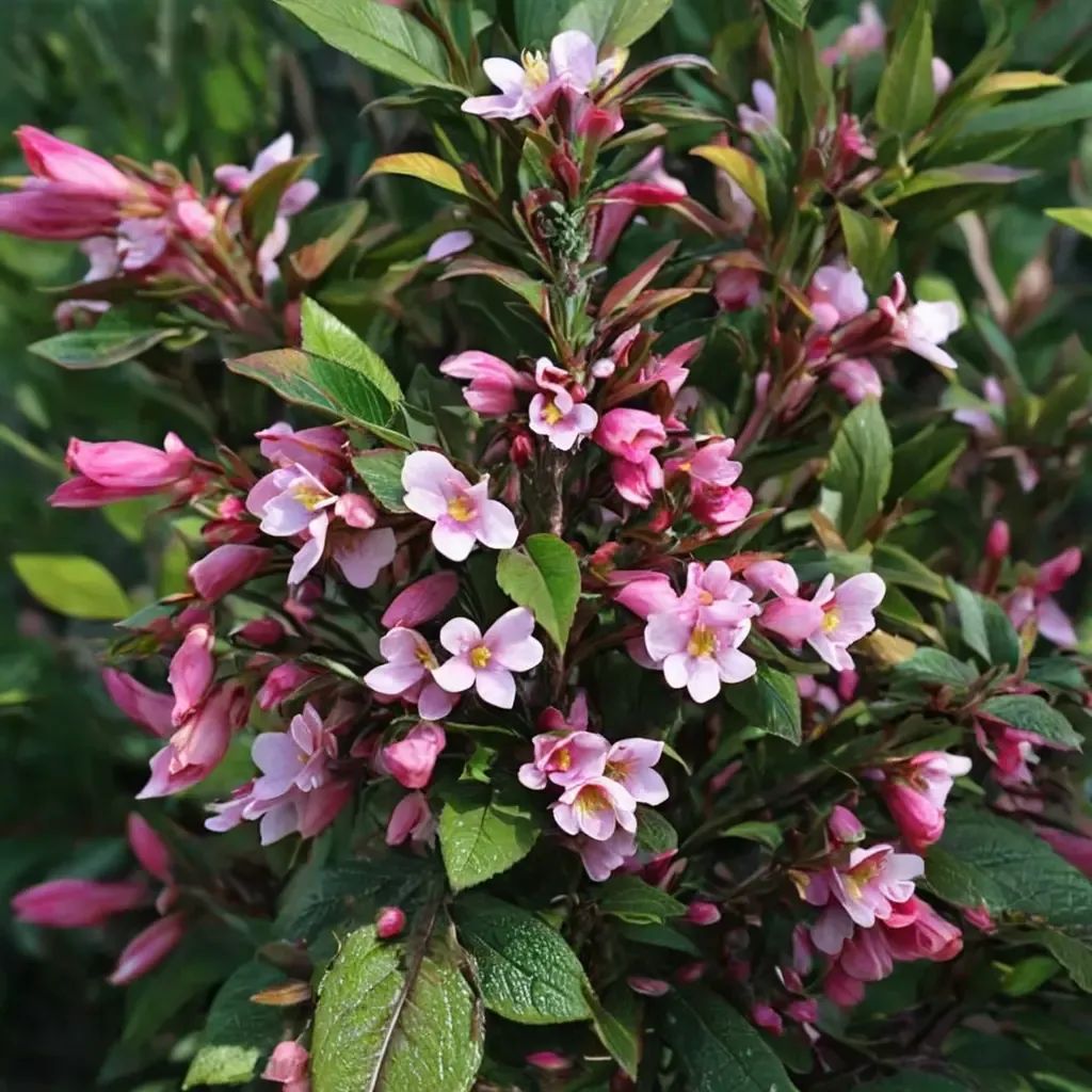 Weigela florida 'Java Red'