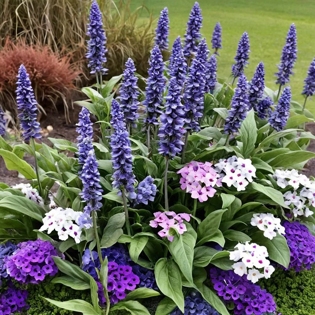 Salvia farinacea 'Unplugged So Blue'