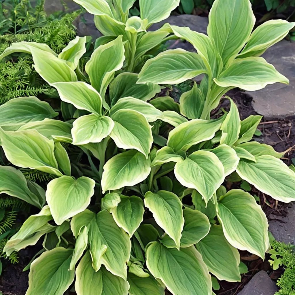 Hosta x hybrida 'Green Authority'