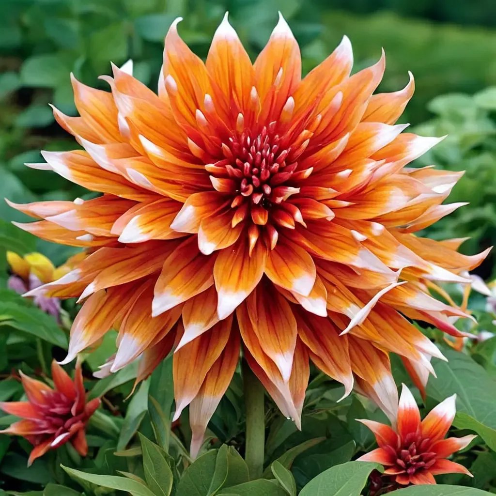 Dahlia cactus 'Color Spectacle'