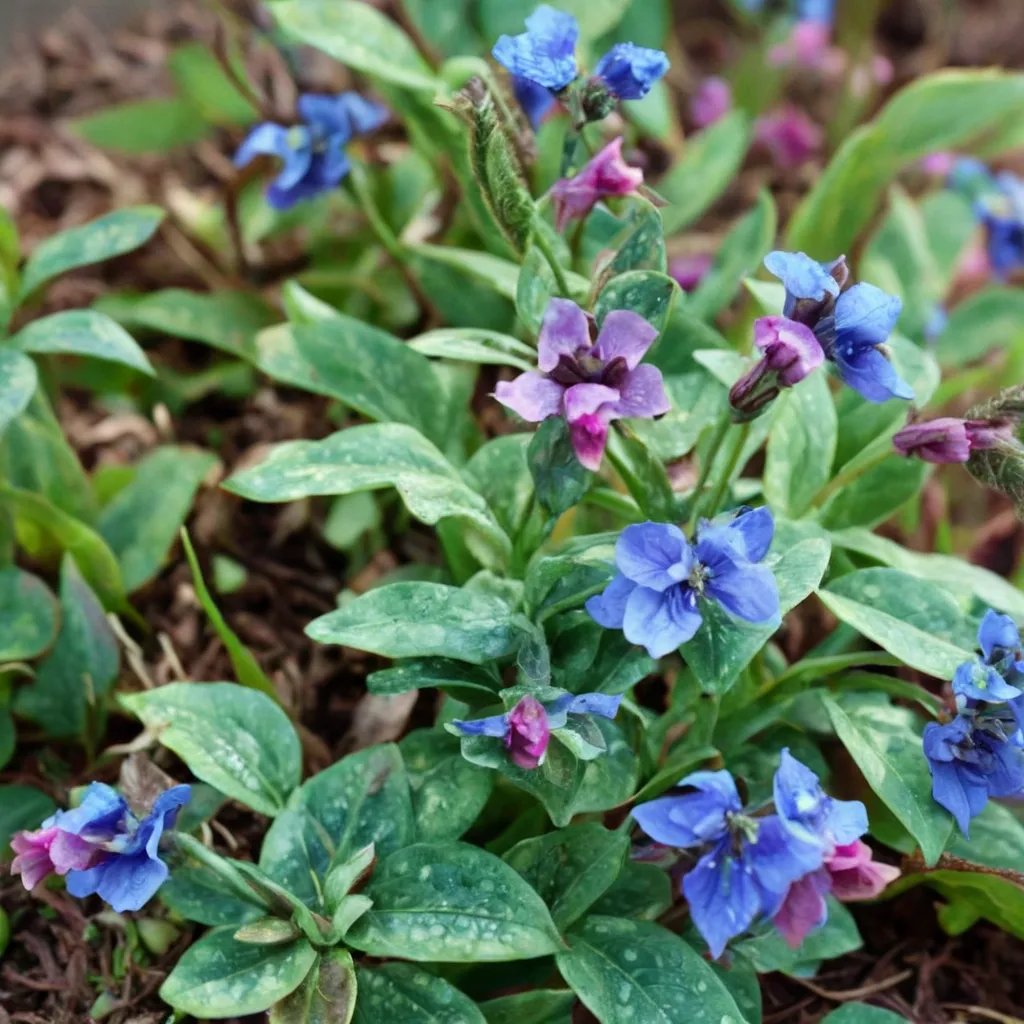 Pulmonaria officinalis 'Little Blue'