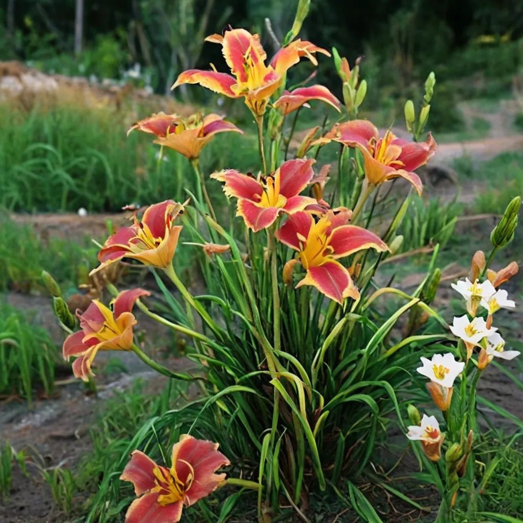Hemerocallis x hybrida 'Challenger'
