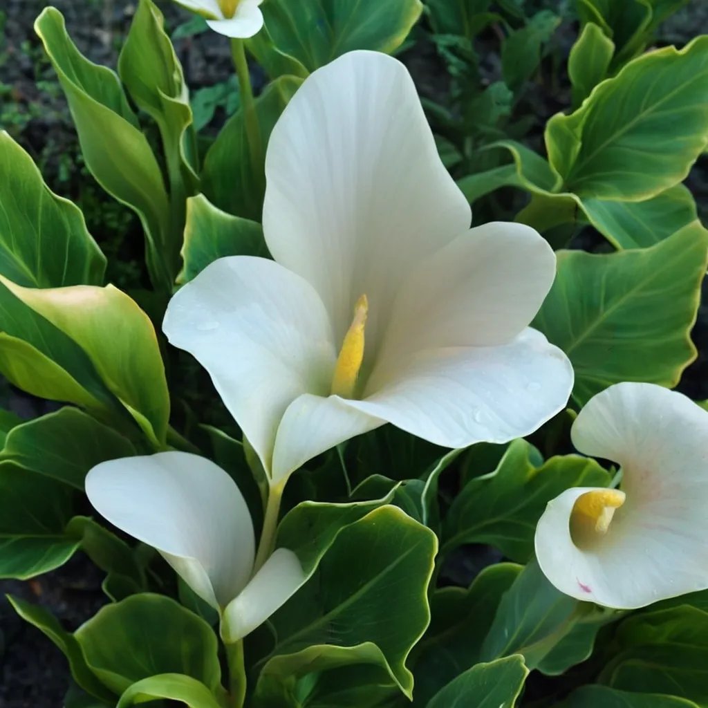 Zantedeschia aethiopica 'Little Gem'