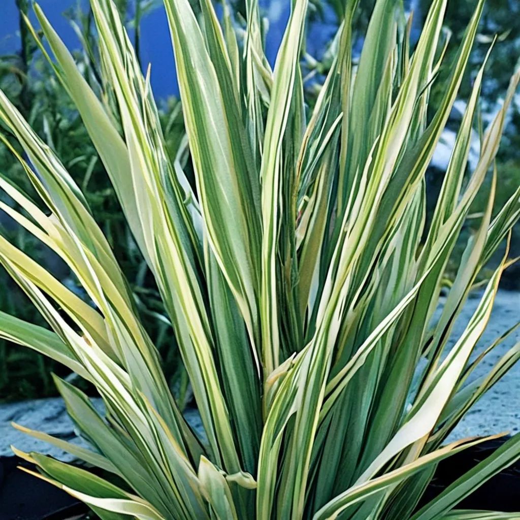 Phormium tenax 'Lineata'