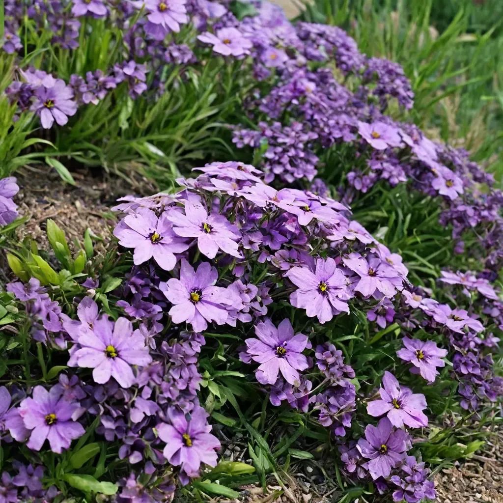 Phlox subulata 'Purple Beauty'