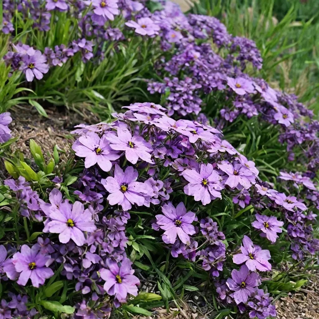 Phlox subulata 'Purple Beauty'