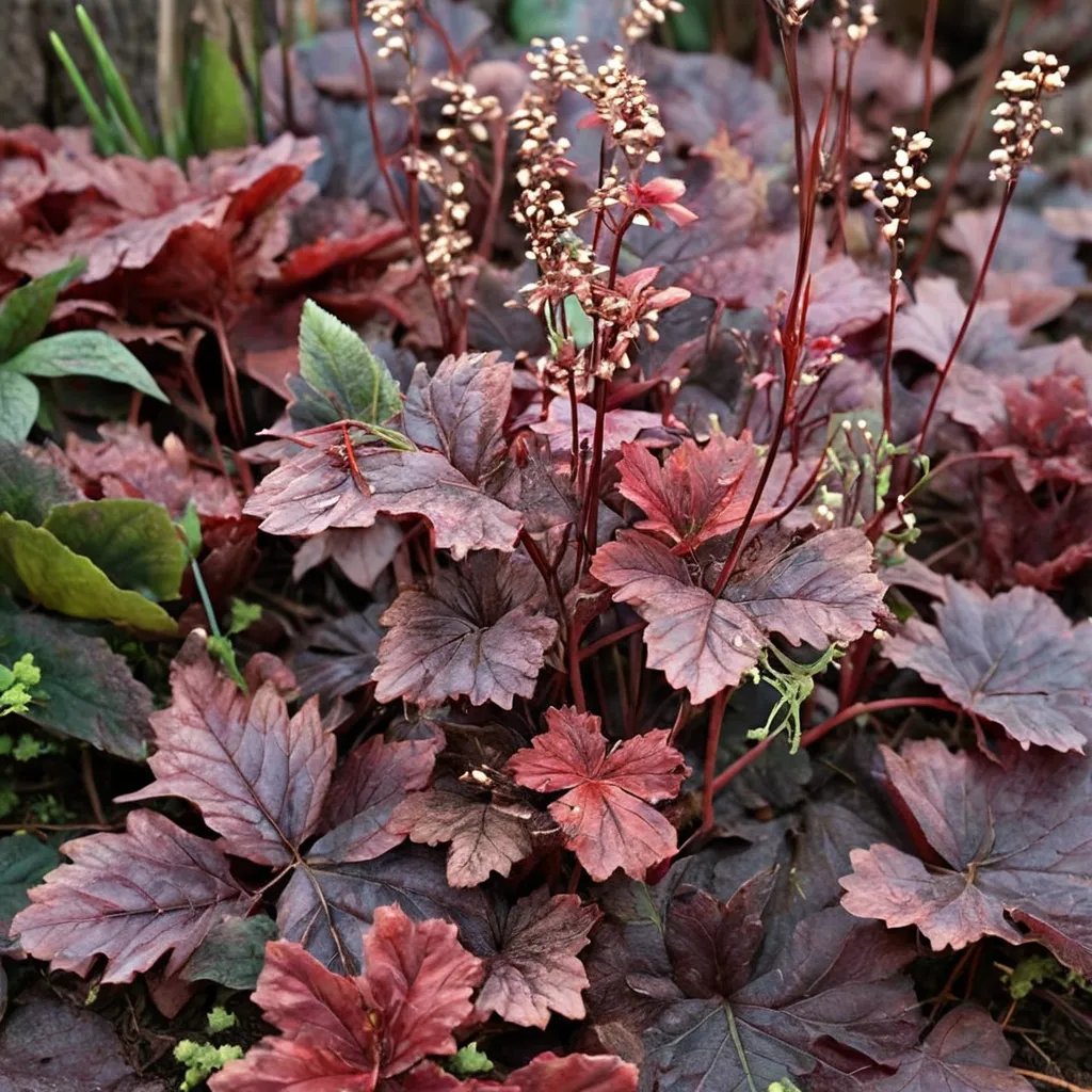 Heuchera x hybrida 'Cajun Fire'