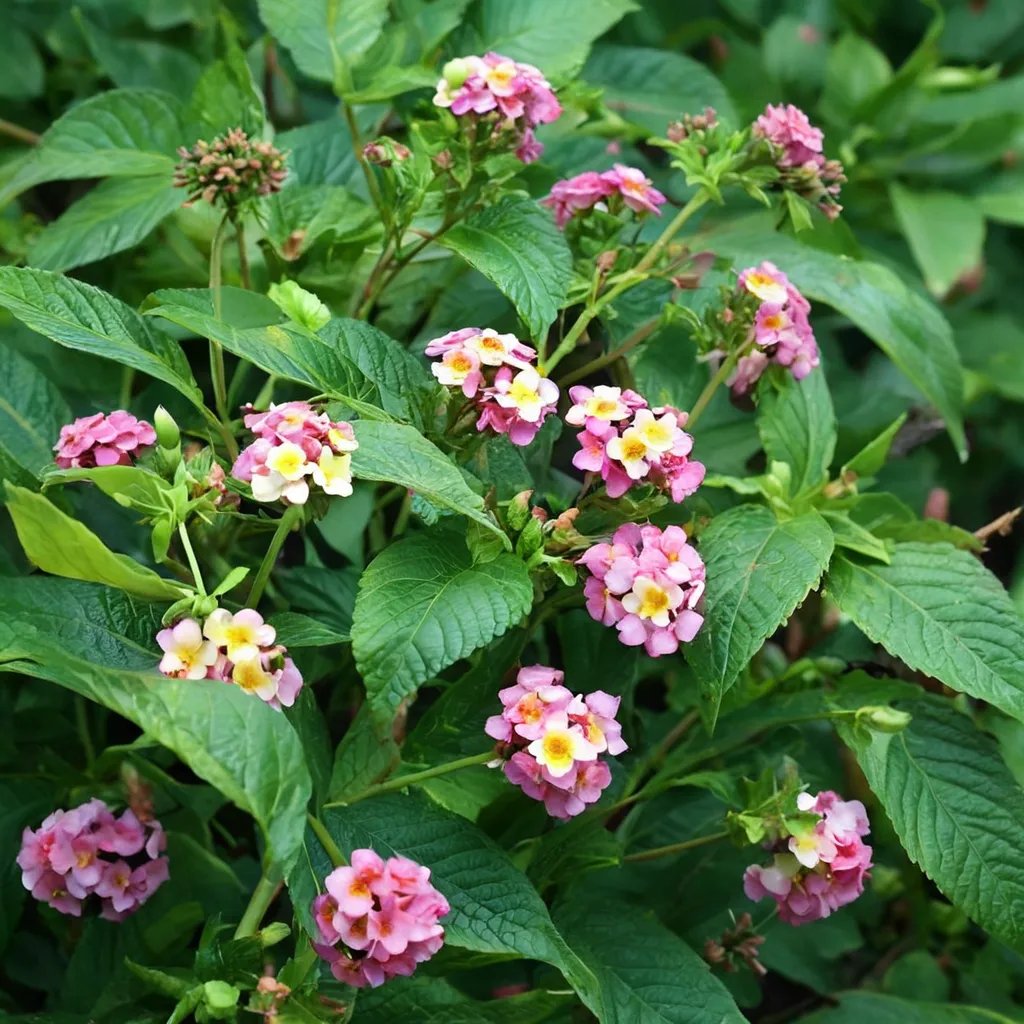 Lantana camara 'Ham Eggs'