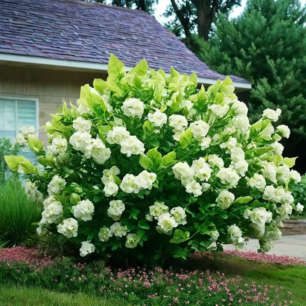 Hydrangea paniculata 'Limelight'
