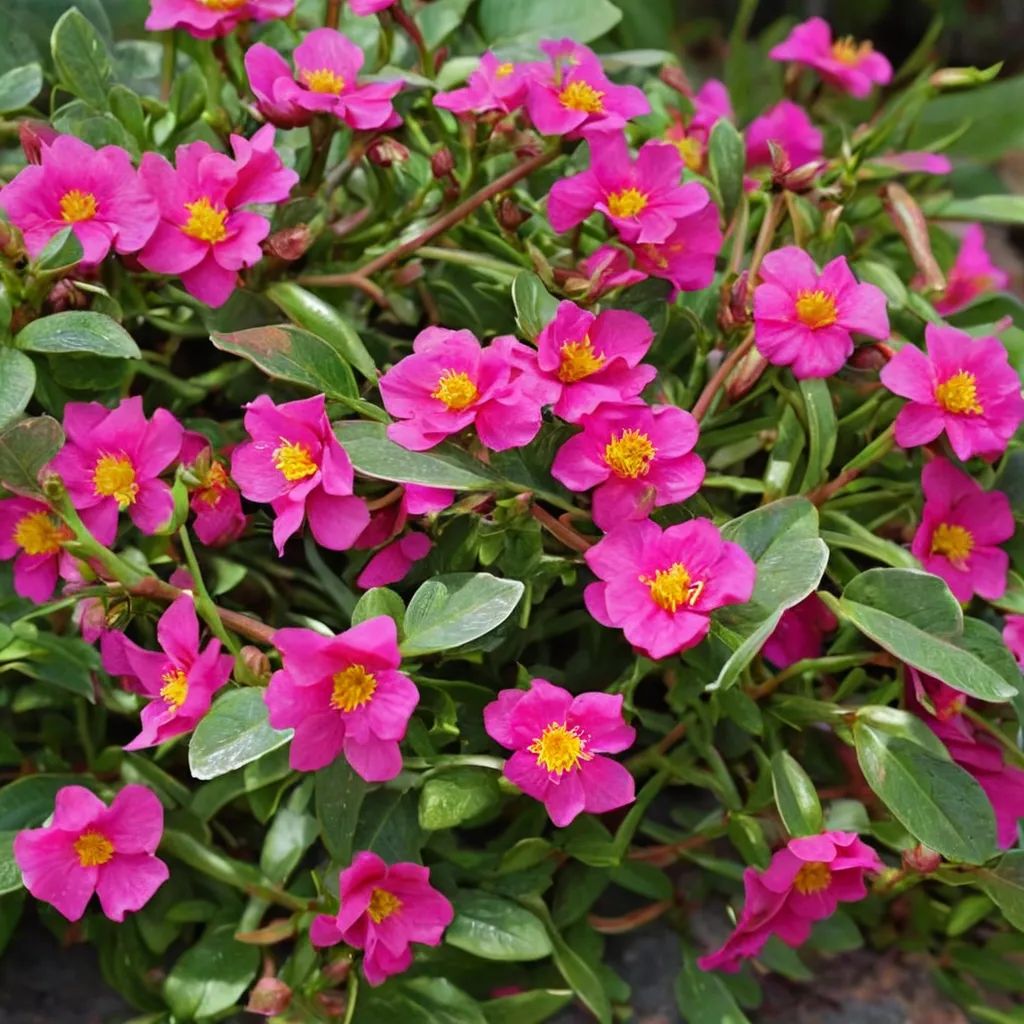 Portulaca umbraticola 'Mojave Fuchsia'
