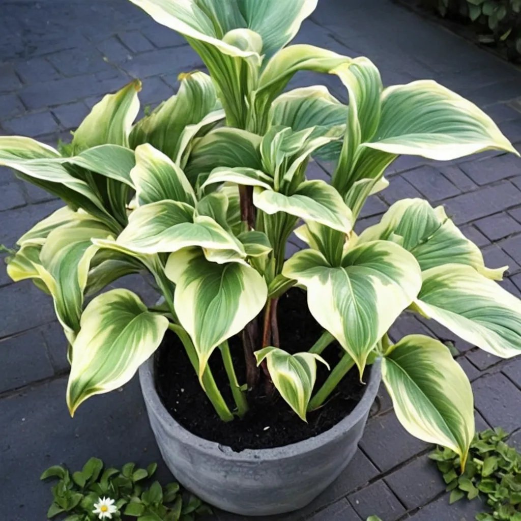 Hosta x hybrida 'Proud Treasure'