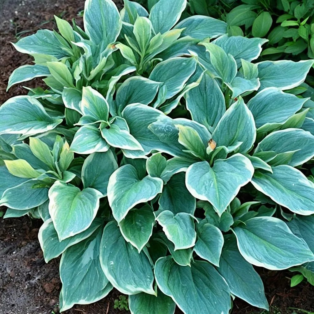 Hosta x hybrida 'Rhapsody'