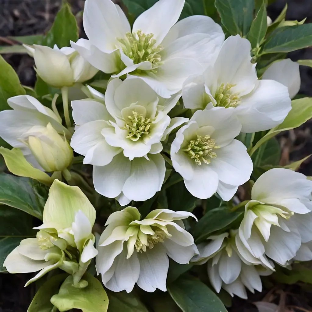Helleborus orientalis 'Wedding Bells'
