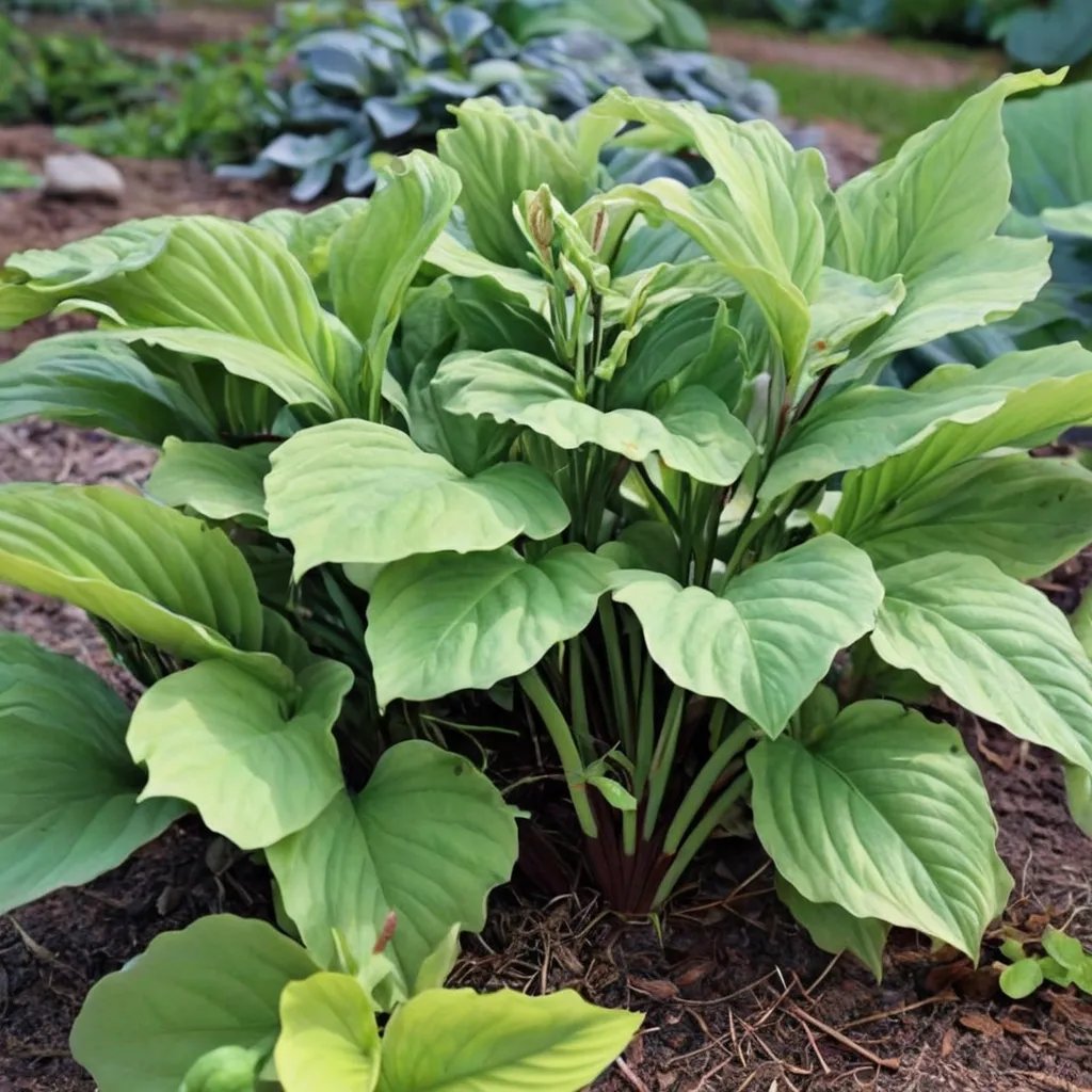 Hosta x hybrida 'Endless Gift'