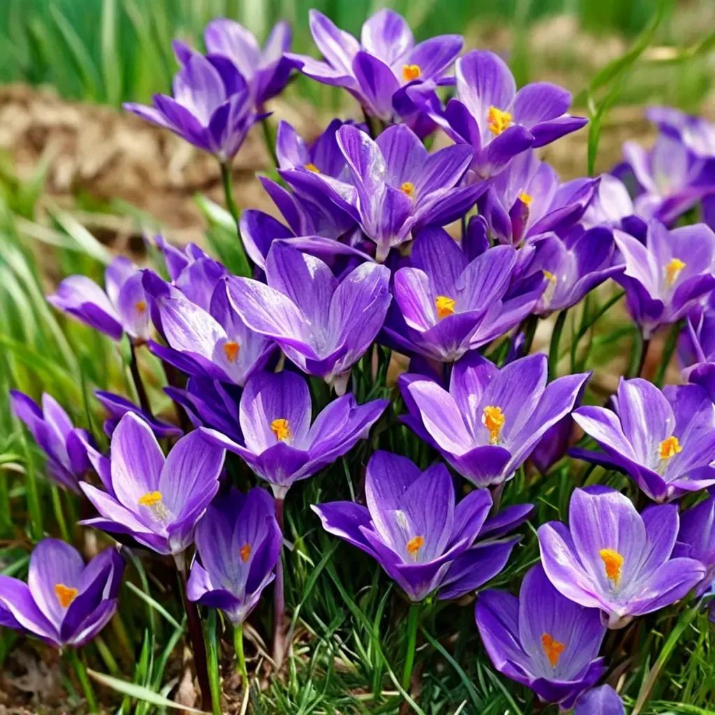 Crocus vernus 'Remembrance'