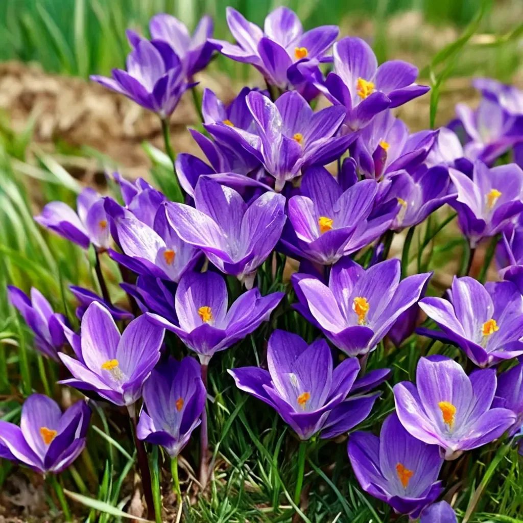 Crocus vernus 'Remembrance'
