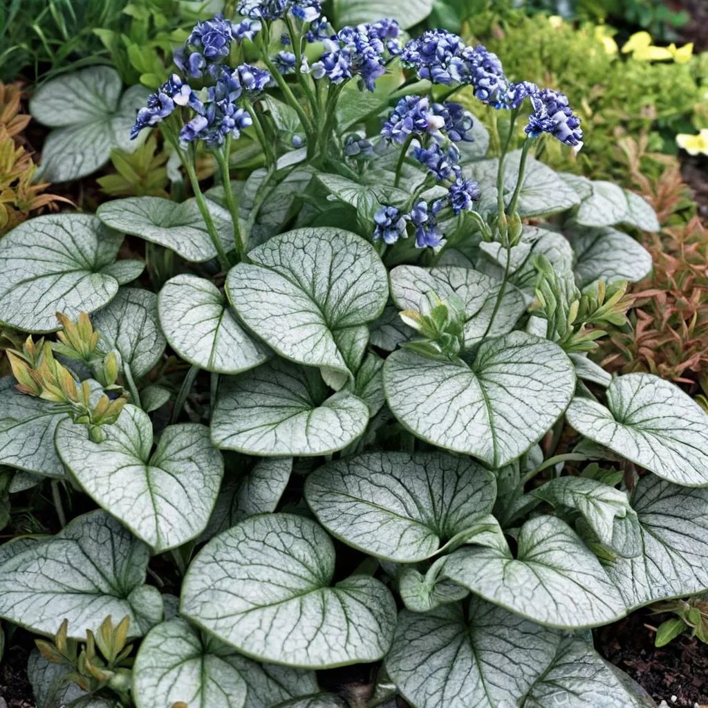 Brunnera macrophylla 'Silver Heart'