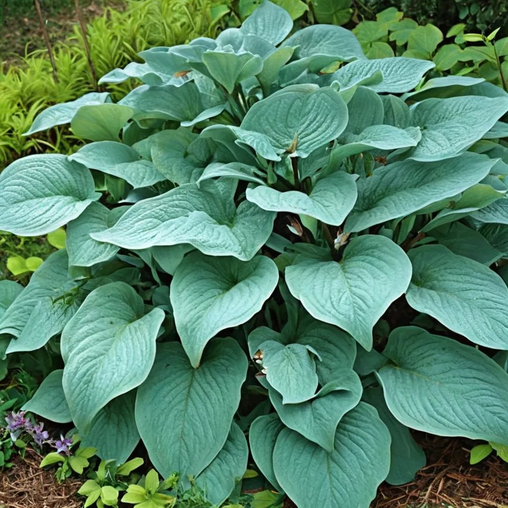 Hosta x hybrida 'Blue Mammoth'