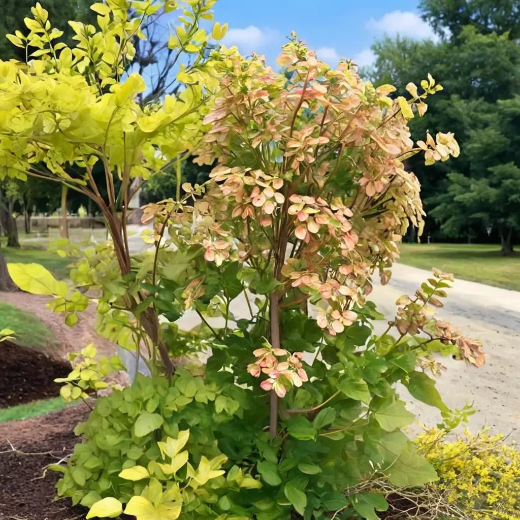 Cotinus coggygria 'Golden Spirit'