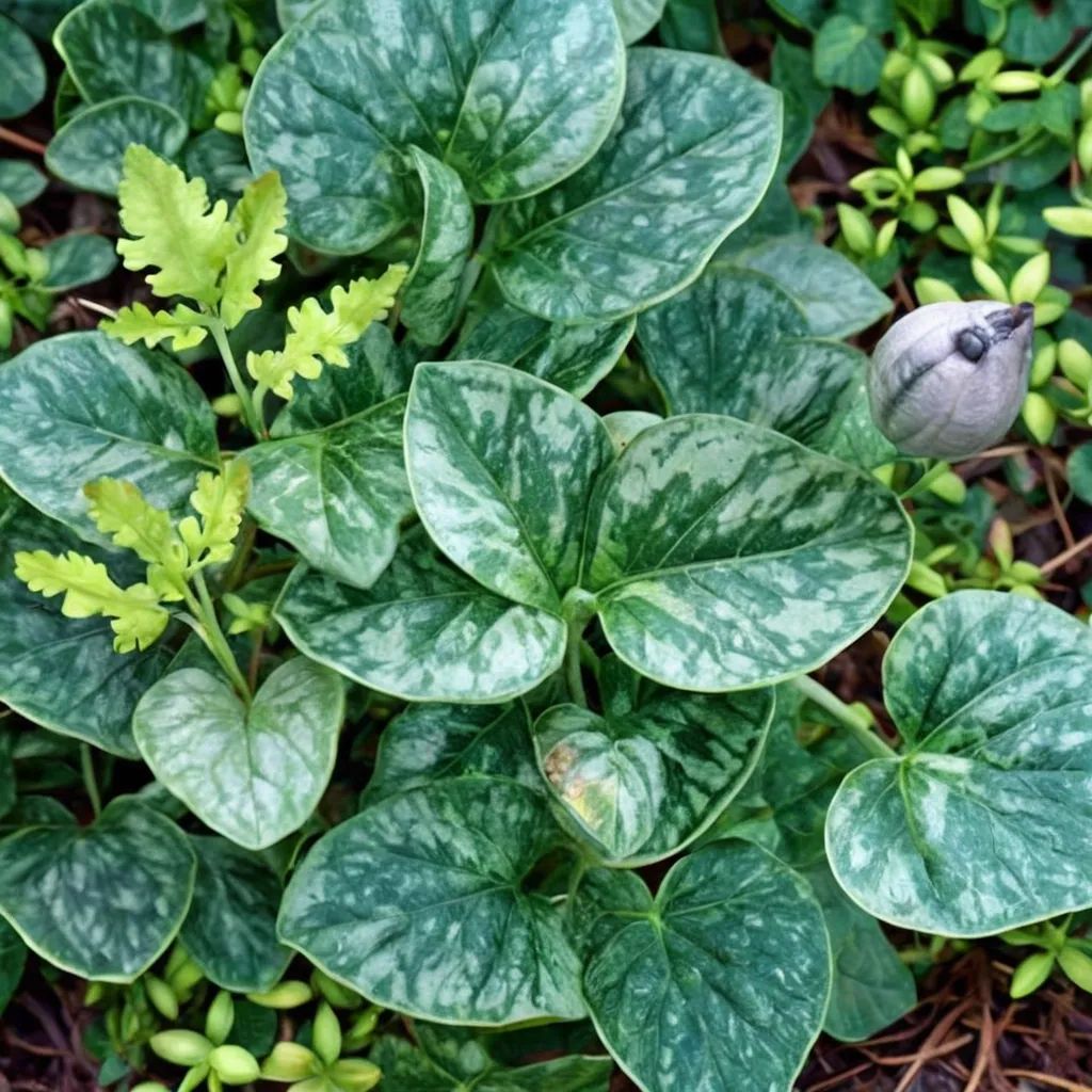 Asarum shuttleworthii 'Cahaba River'