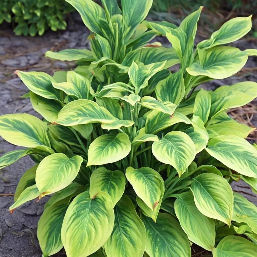 Hosta x hybrida 'Velvet Moon'