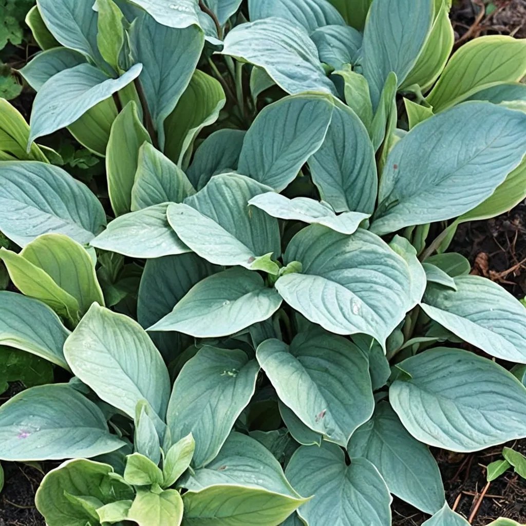 Hosta x hybrida 'Bedford Blue'