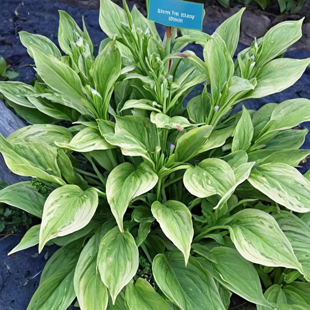 Hosta x hybrida 'Foggy Day'