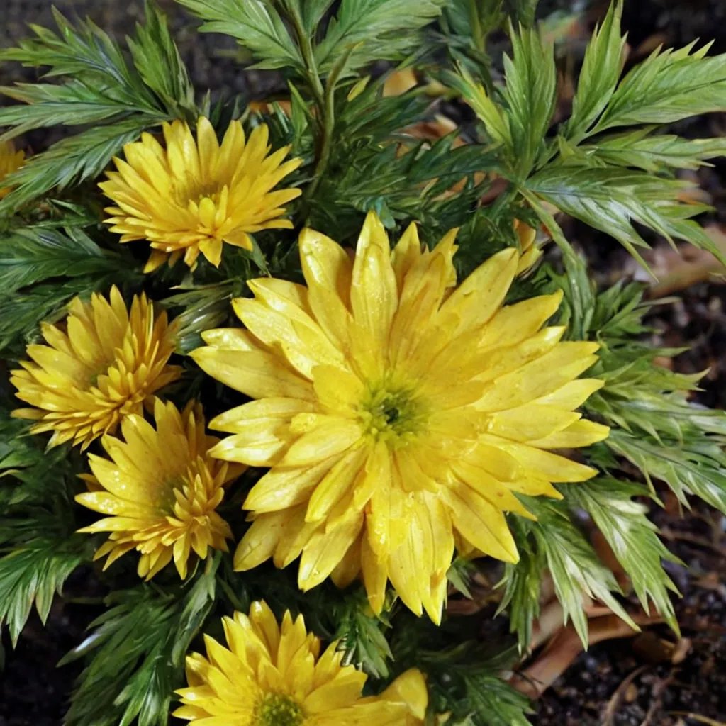 Adonis amurensis 'Hanazono'