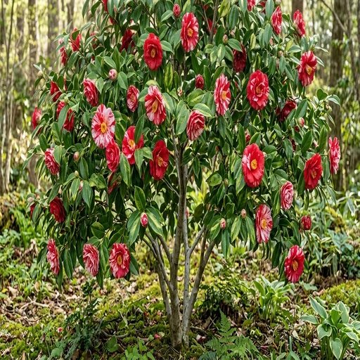 Camellia japonica 'Lady Vansittart'