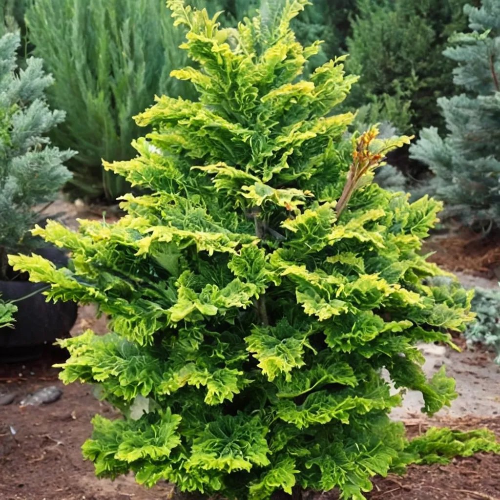 Chamaecyparis obtusa 'Gold Drop'