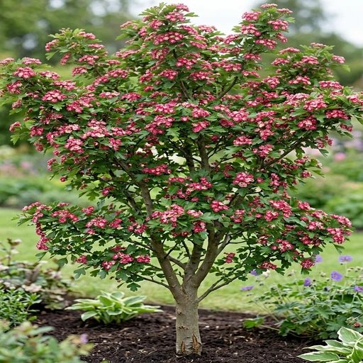 Crataegus laevigata 'Crimson Cloud'
