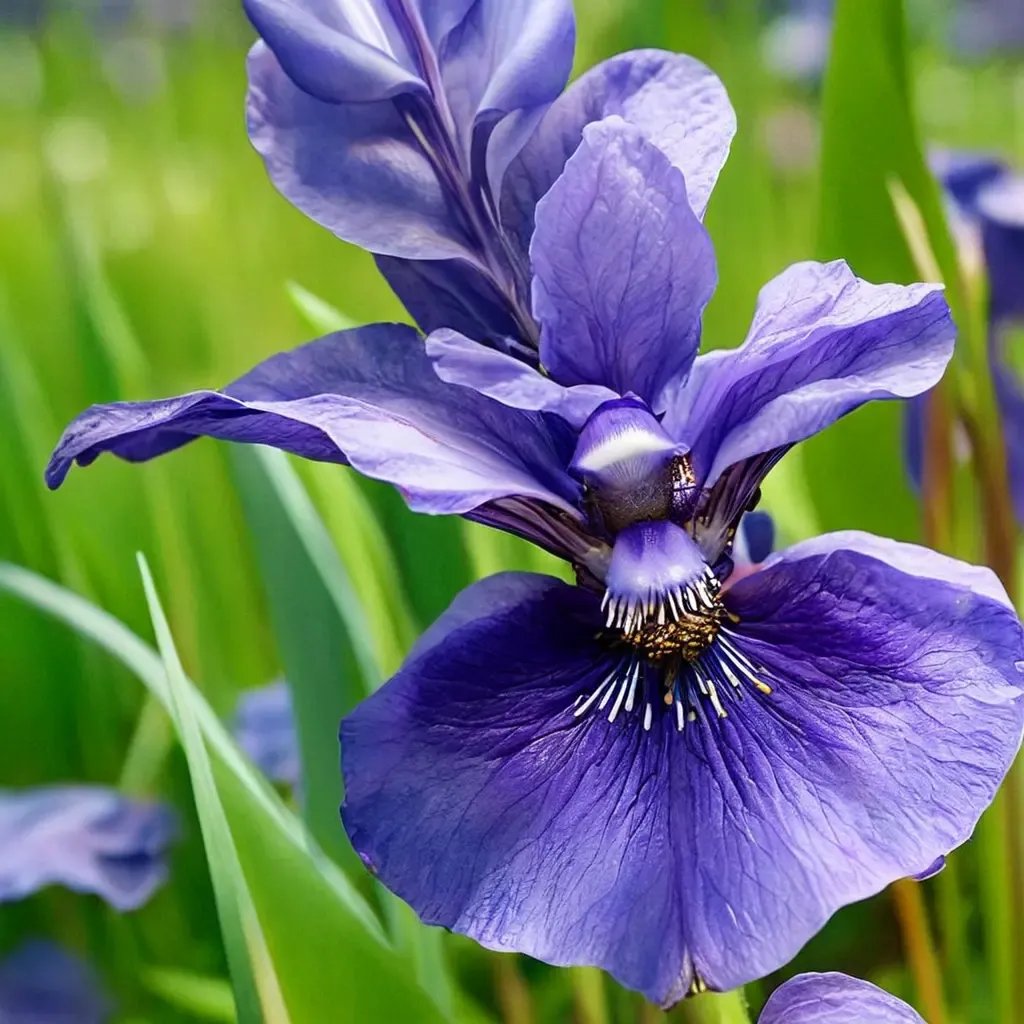 Iris sibirica 'Blue Sapphire'