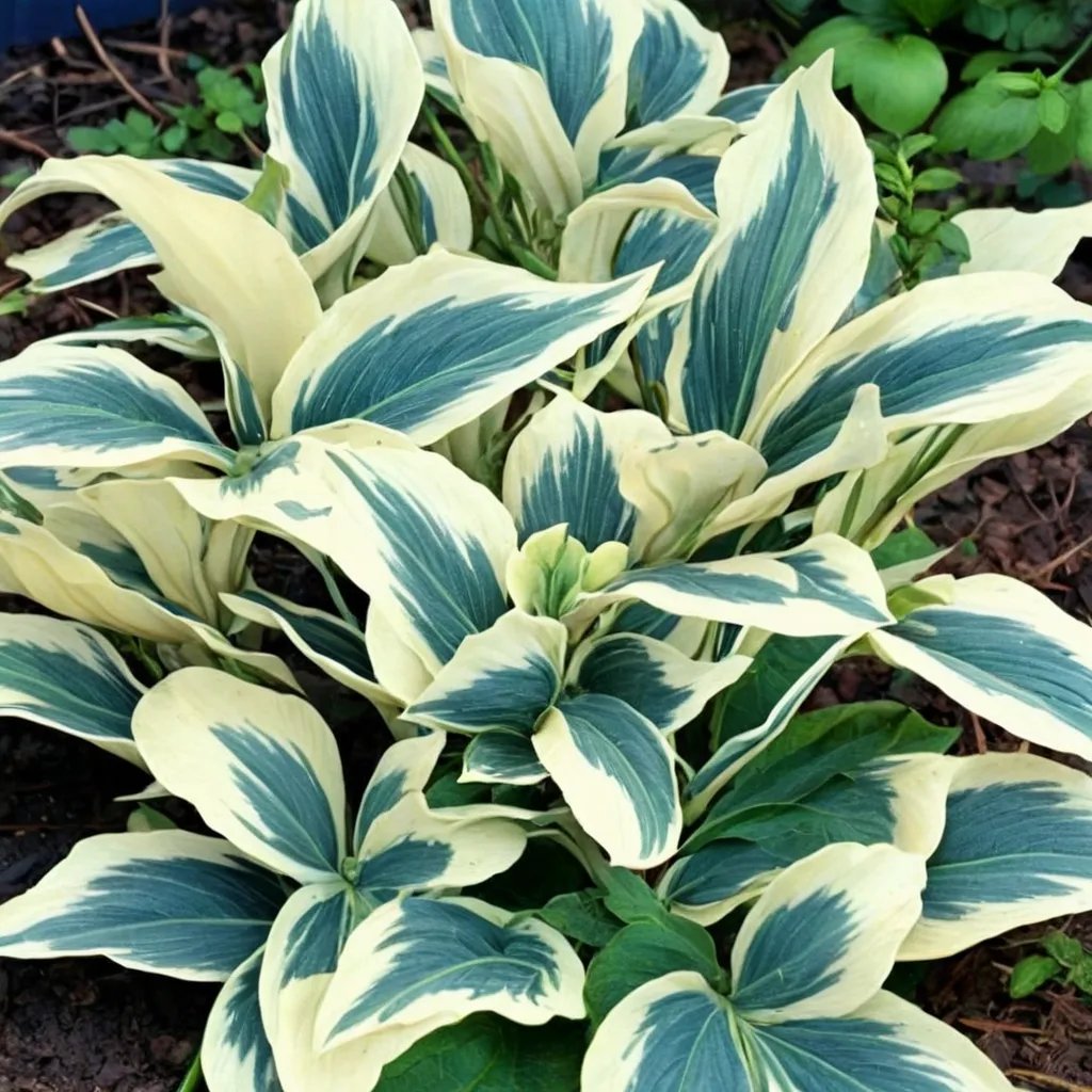 Hosta x hybrida 'Firn Line'