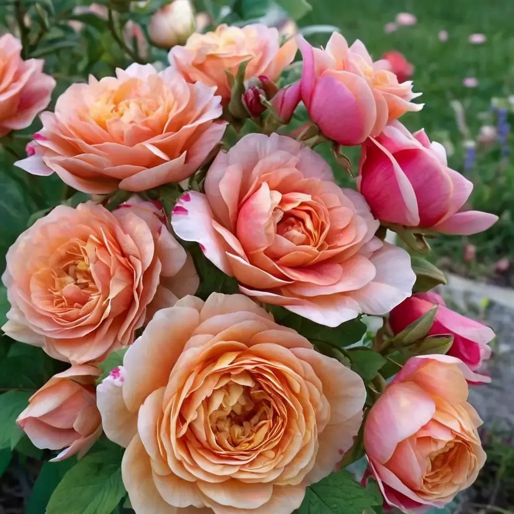 Rosa grandiflora 'State of Grace'