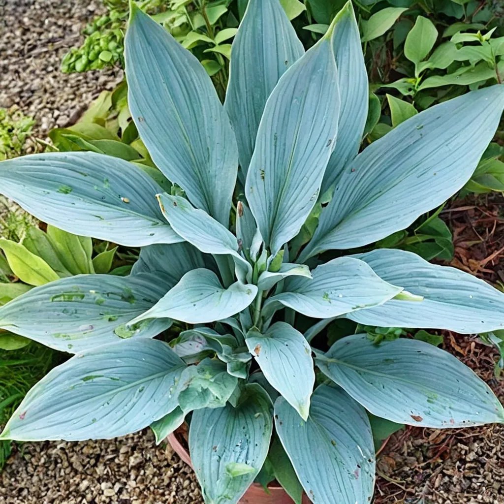 Hosta x hybrida 'Scheherazade'