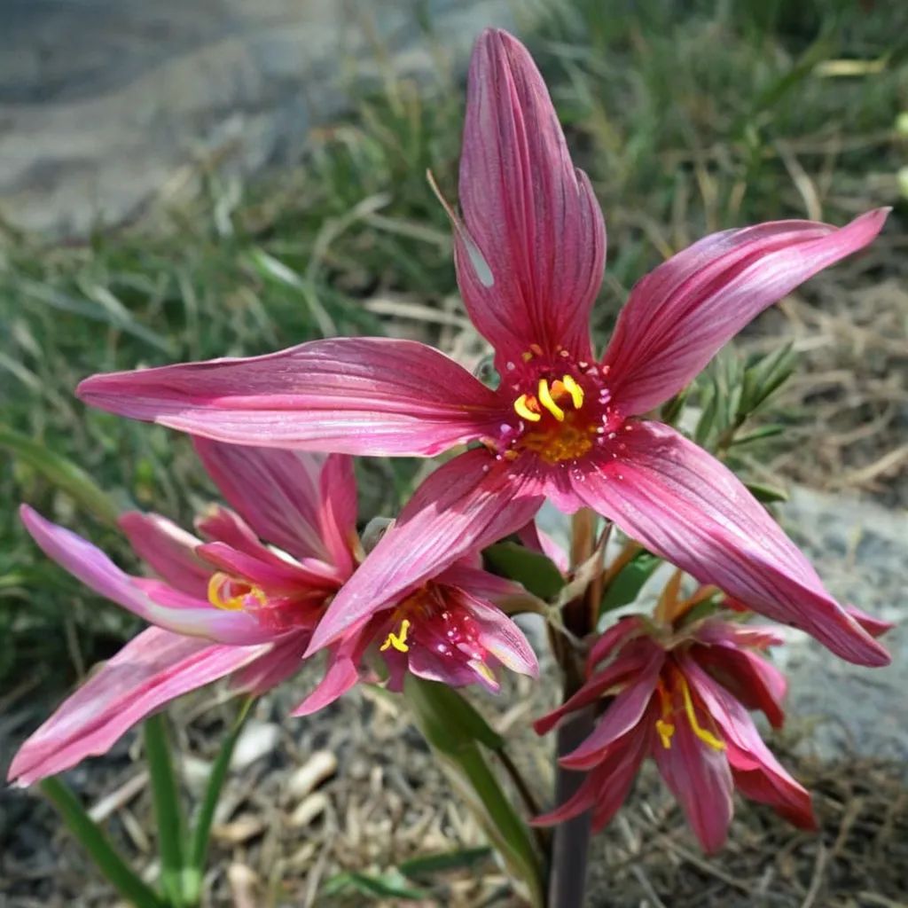 Rhodophiala bifida 'Carmine Pink Forms'