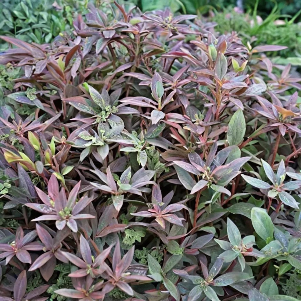 Euphorbia x martinii 'Cherokee'