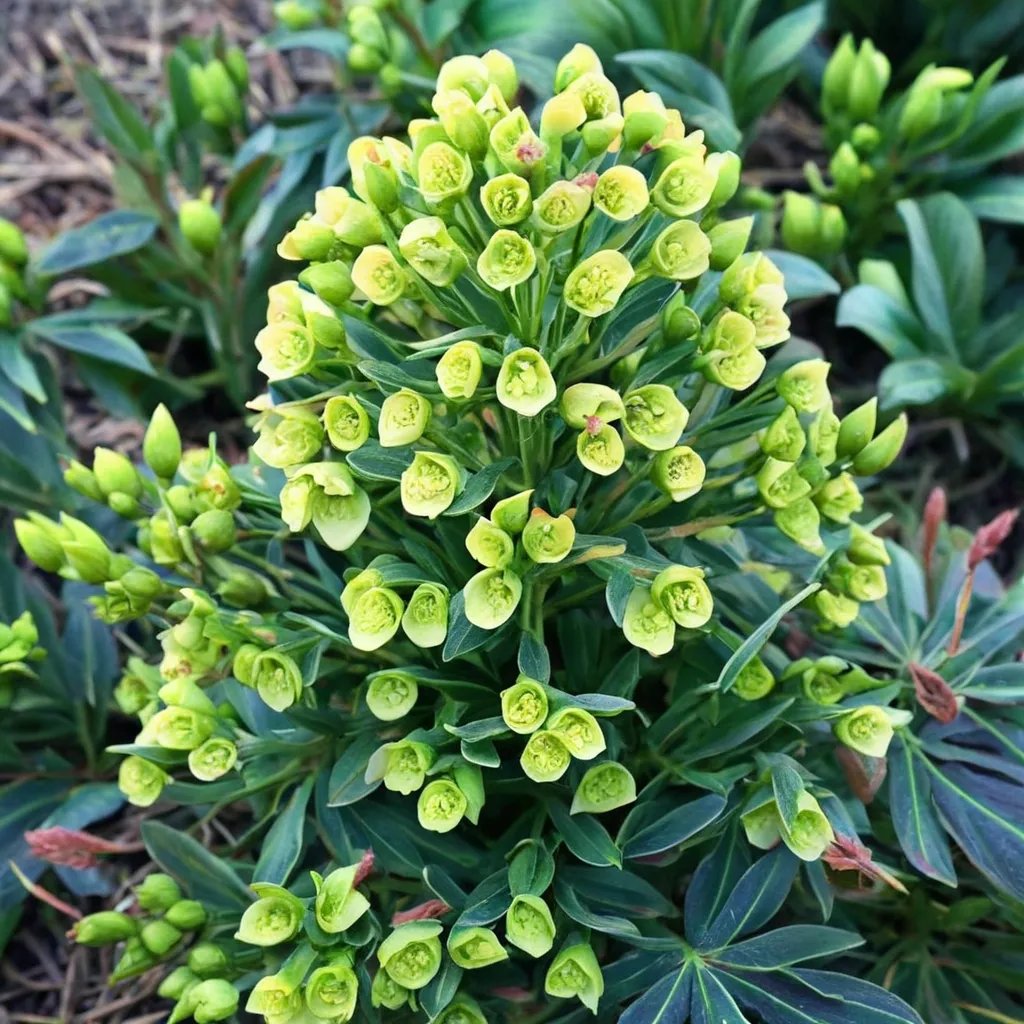 Euphorbia x hybrida 'Charam'