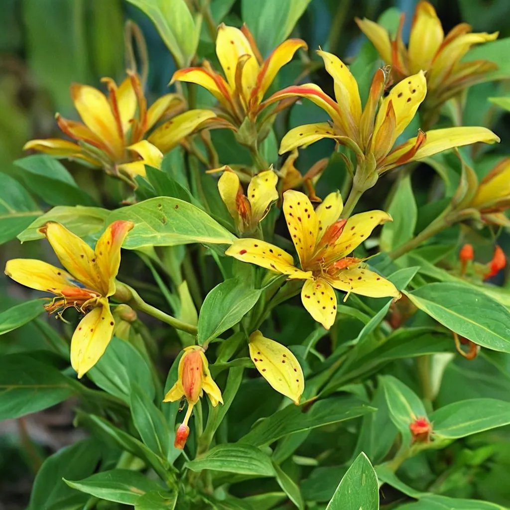 Alstroemeria x hybrida 'Glory of the Andes'
