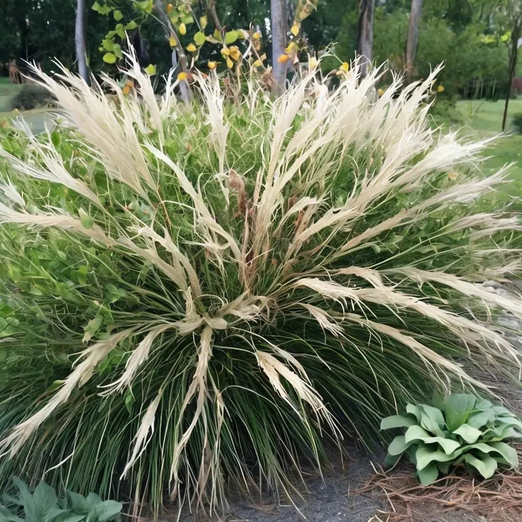Miscanthus sinensis 'Little Kitten'