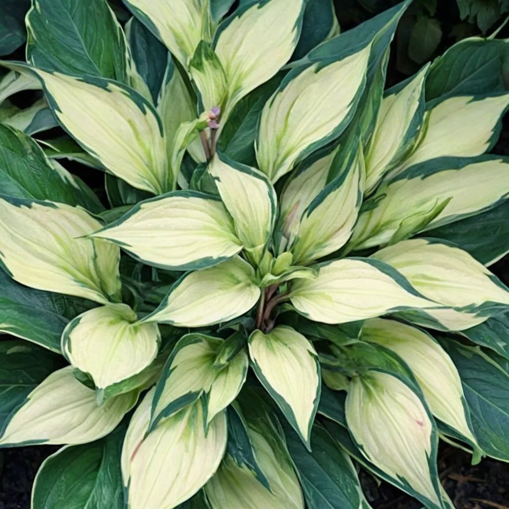 Hosta x hybrida 'Island Charm'