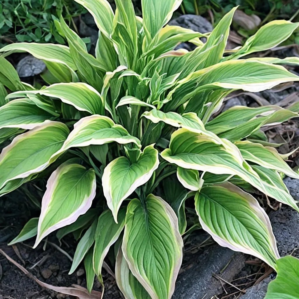 Hosta x hybrida 'Kalamazoo'