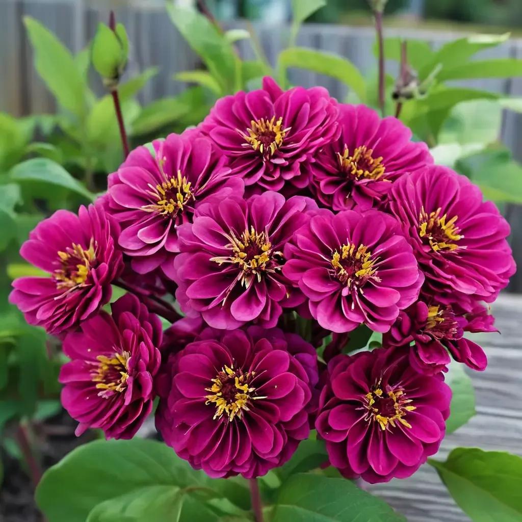 Benary's Giant Wine Zinnia