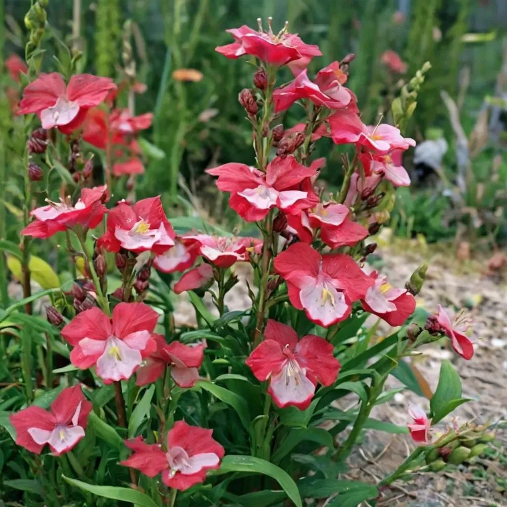 Penstemon x gloxinioides 'Red Hot Kissed'