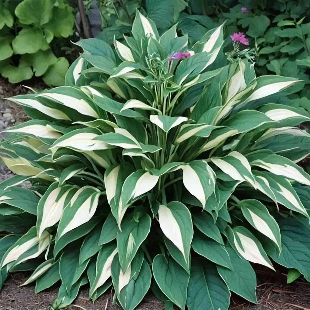 Hosta x fructicosa 'Risky Business'
