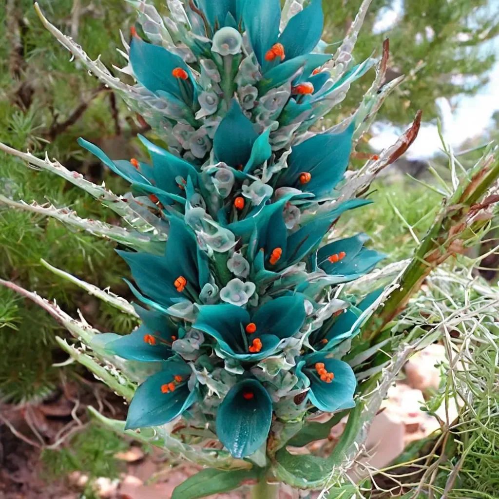 Puya berteroniana 'Turquoise Puya'